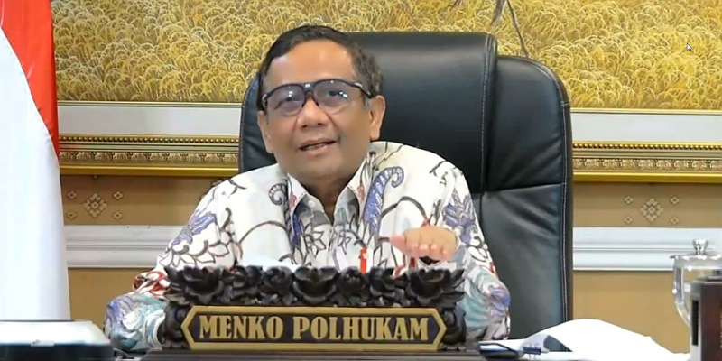 Menkopolhukam Mahfud MD/Net