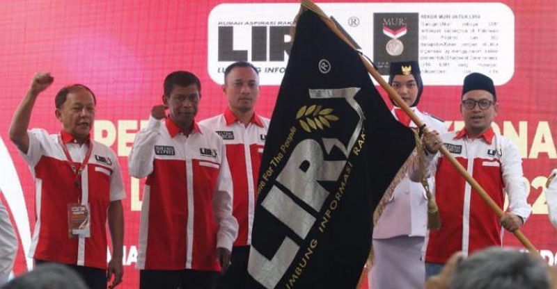 Presiden LIRA, Andi Syafrani melantik Kabinet LIRA/Ist