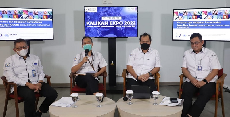 Konferensi Pers Kalikan EXPO 2022/Dok. KKP