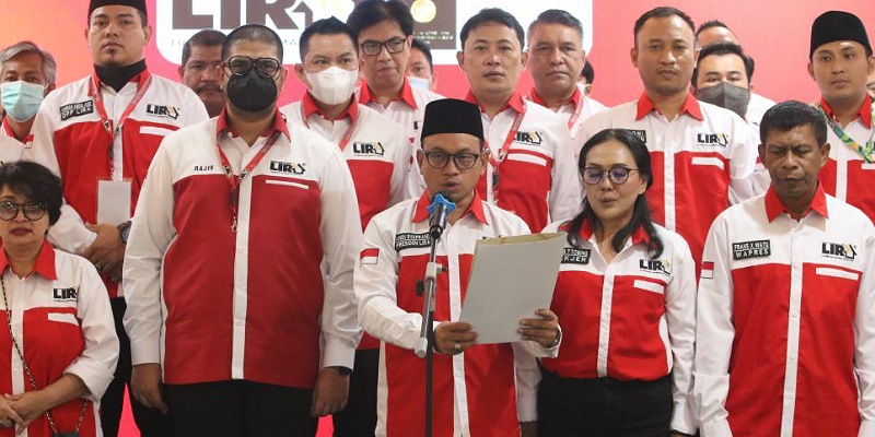 Presiden LIRA Andi Syafrani dan pengurus DPP LIRA/Ist