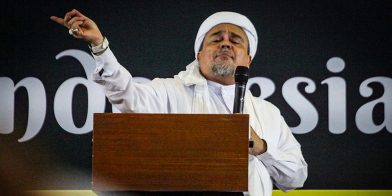 Imam besar FPI Habib Rizieq Syihab/Net