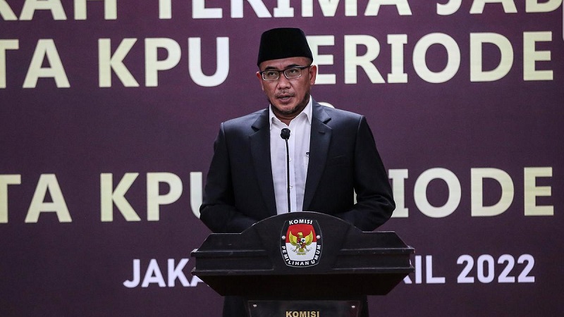 Ketua Komisi Pemilihan Umum (KPU) Hasyim Asy'ari/Net