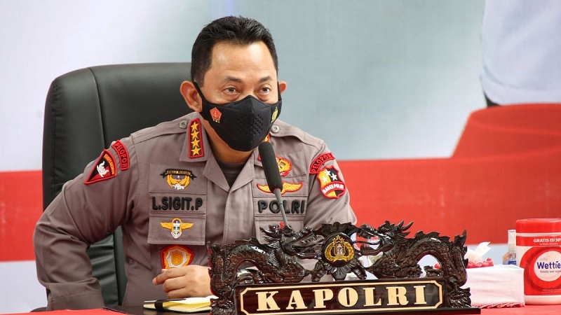 Kapolri Jenderal Listyo Sigit Prabowo/Net