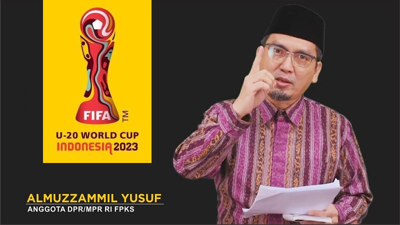 Anggota Komisi I DPR RI Almuzzammil Yusuf mengingatkan Ketua PSSI hati-hati bicara soal Israel/Repro