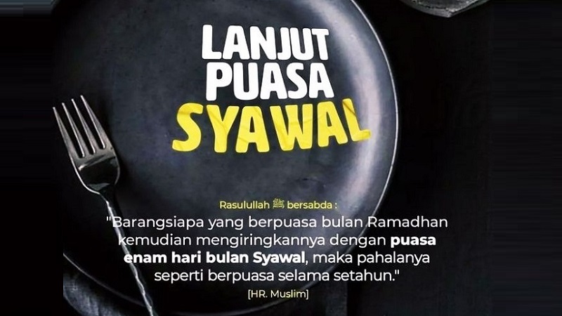 Ilustrasi puasa syawal. (Foto: Net)