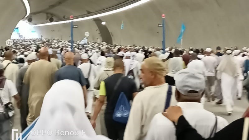 Jalur jamarat pada puncak haji tahun ini akan disiagakan empat tim gabungan dari EMT, P3JH, Linjam dan Petugas Sektor. (Foto: Dok PPIH 2022)