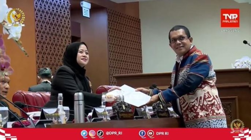 DPR telah resmi mengesahkan RUU Kesehatan menjadi Undang-Undang dalam rapat paripurna yang digelar hari ini, Selasa (11/7/2023). (Foto: Repro)