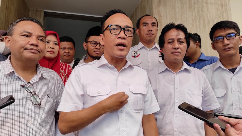 Ketua relawan Prabowo Mania 08, Immanuel Ebenezer. (Foto: Repro)