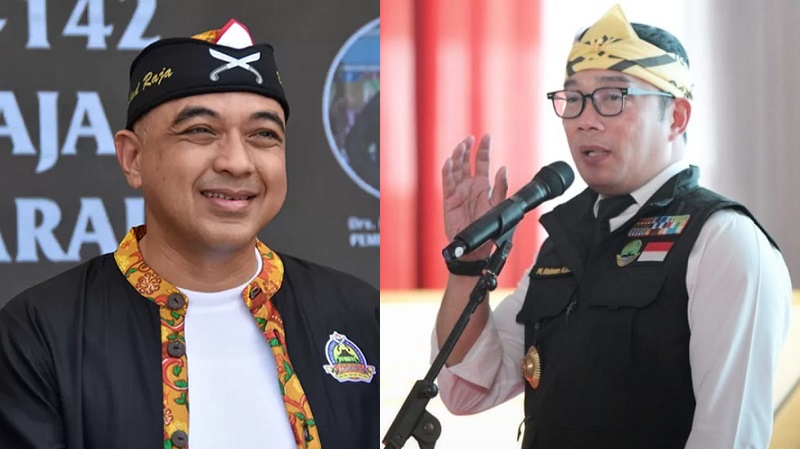 Kolase Ahmed Zaki Iskandar dan Ridwan Kamil.