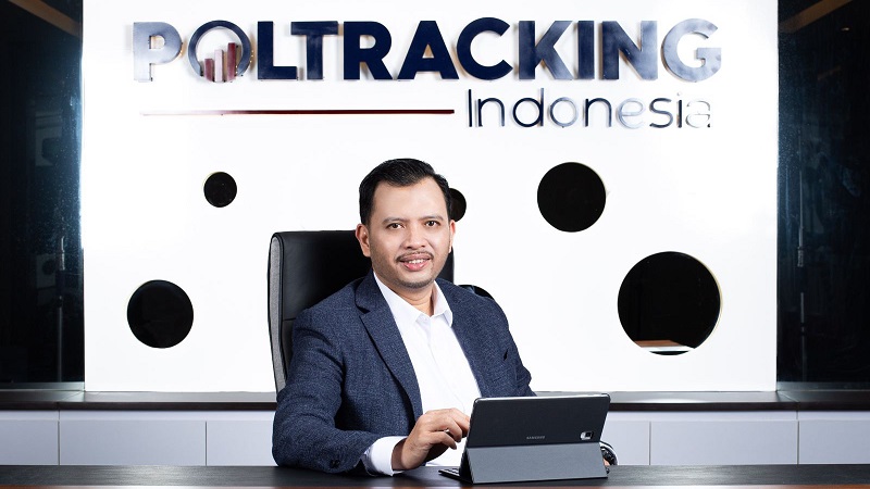 Direktur eksekutif Poltracking Indonesia, Hanta Yuda. (Foto: Repro)