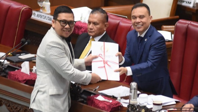 DPR resmi sahkan RUU IKN menjadi Undang-undang melalui Rapat Paripurna (Foto: Humas DPR)RI-