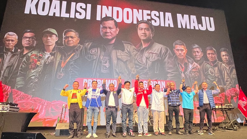 Ketua Umum DPP PSI deklarasi mendukung Prabowo Subianto dan Gibran Rakabuming di Pilpres 2024. (Foto: @psi_id)