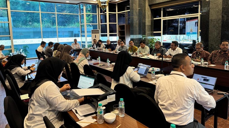 Rapat Koordinasi Penyediaan Transportasi Udara untuk Jemaah Haji Indonesia. (Foto: Dok Kemenag)