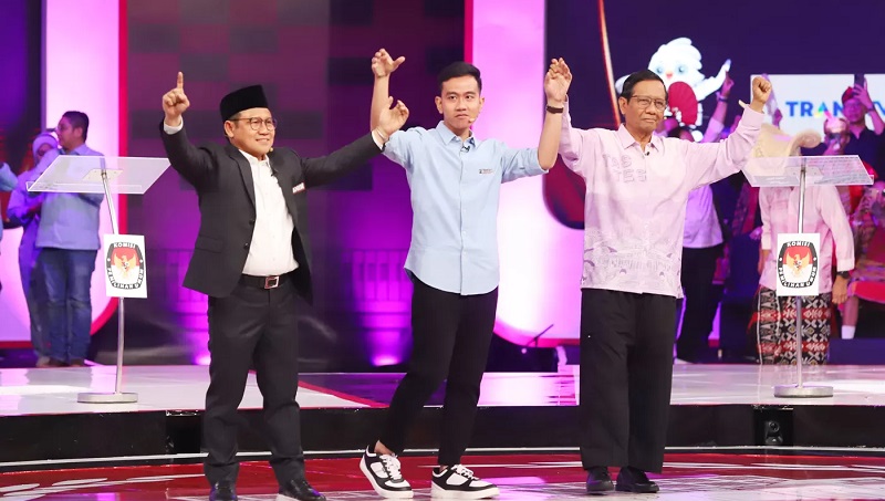 Debat kedua Pilpres, khusus para cawapres. (Foto: Repro)