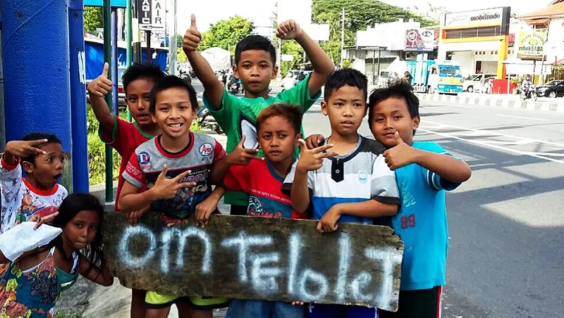 Fenomena 'om teloet om' klason Bus yang bikin anak-anak bahagia. (Foto: Dok. Liputan6)