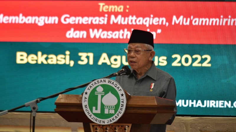 Wapres Maruf Amin. (Foto: Repro)