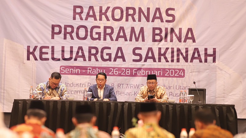 Rakornas Program Bina Sakinah Ditjen Bimas Islam Kemenag. (Foto: Dok Kemenag)