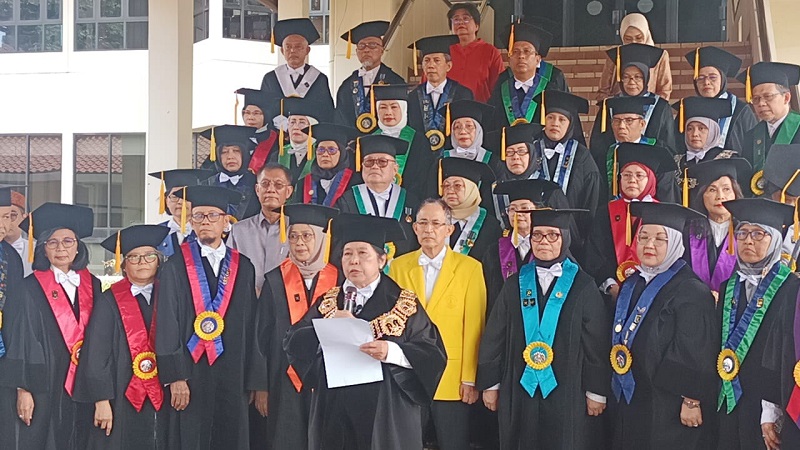 Pernyataan guru besar Universitas Indonesia (UI) terkait Pemilu 2024. (Foto: Dok. MPI)