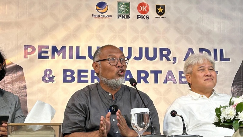 Anggota Tim Dewan Pakar Timnas Anies-Muhaimin, Bambang Widjojanto (BW). (Foto: Repro)