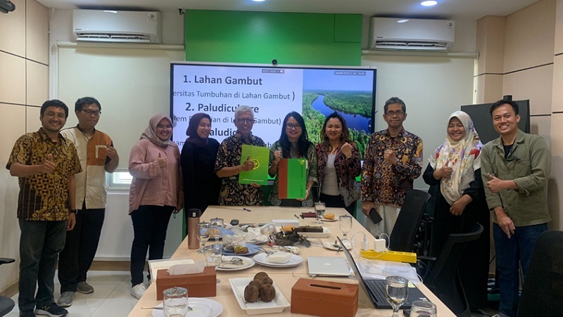 UI dan UPR jalin kerjasama gali potensi lahan Gambut di Kalteng. (Foto: Dok. MER)