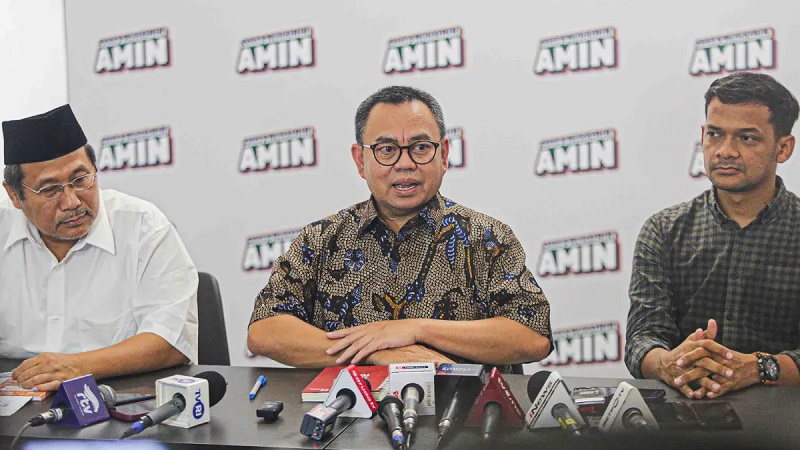 Co-Captain Tim Nasional Anies Baswedan-Muhaimin Iskandar (Timnas AMIN), Sudirman Said. (Foto: Repro)