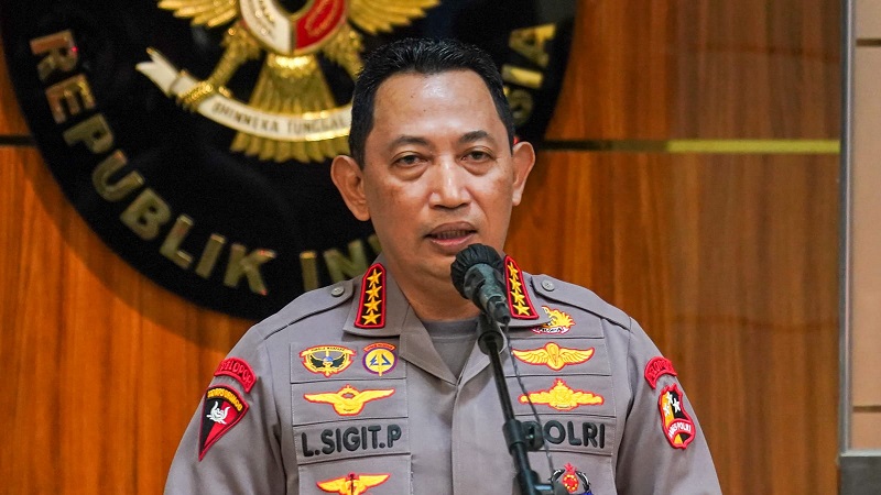 Kapolri Jenderal Listyo Sigit Prabowo. (Foto: Repro)