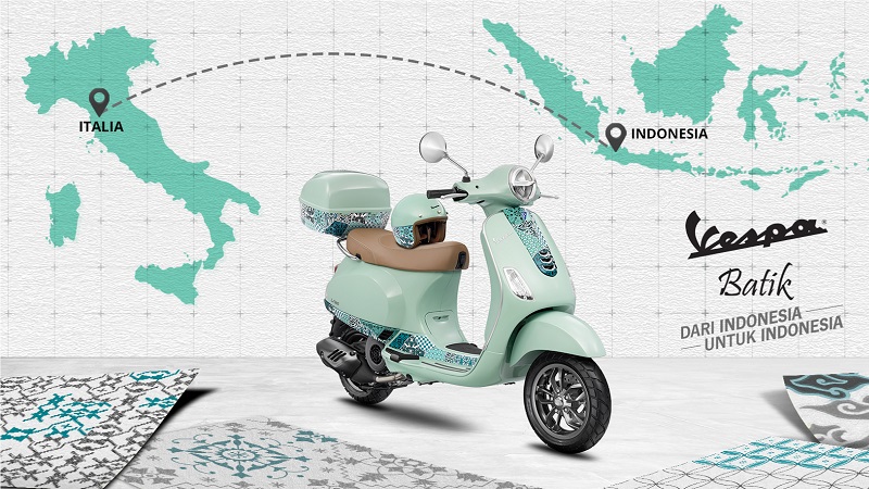 PT Piaggio Indonesia (PID) meluncurkan Vepas Batik. (Foto: Repro)