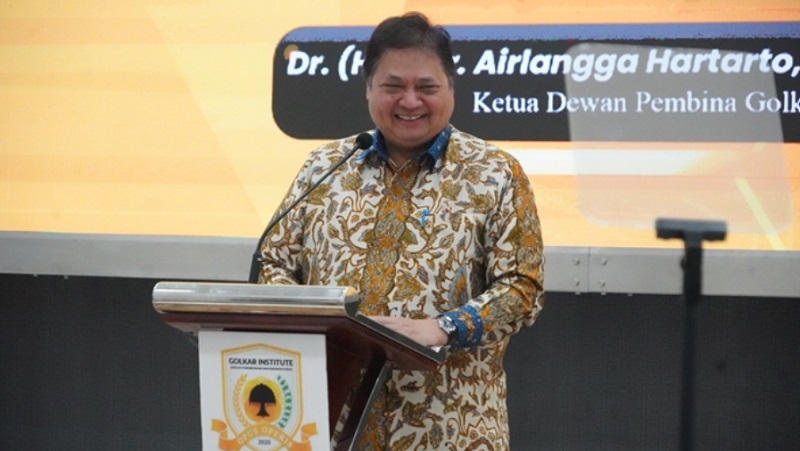 Ketua Umum Golkar, Airlamgga Hartato. (Foto: Repro)