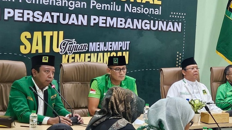 Ketua Majelis Pertimbangan Partai Persatuan Pembangunan, Romahurmuziy (paling kiri). (Foto: Ig