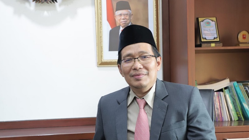 Direktur Pemberdayaan Zakat dan Wakaf, Waryono. (Foto: Kemenag)