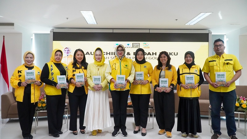 Peluncuran dan bedah buku 'Kiprah Srikandi Partai Golkar di Parlemen' [Foto: AMR/RMN]