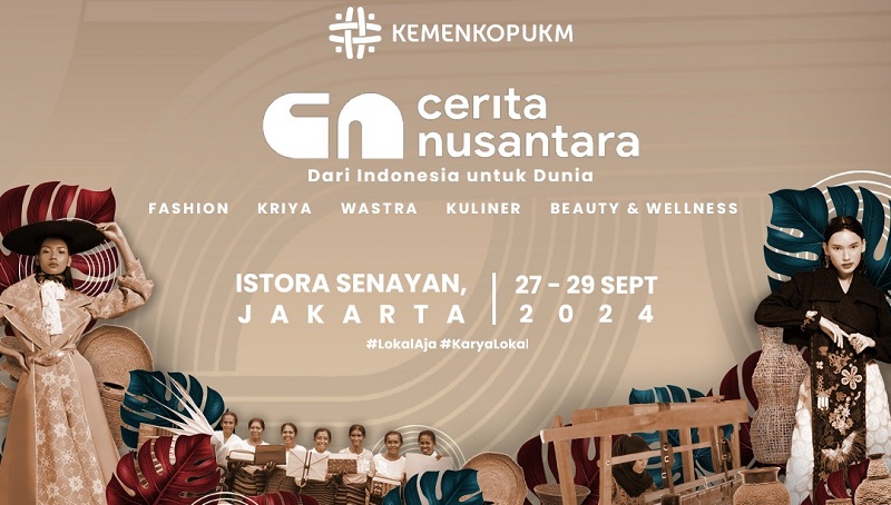 KemenkopUKM menggelar Cerita Nusantara 2024. [Foto: Kemenkop]