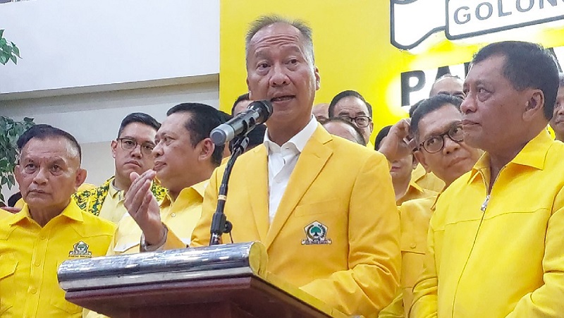 Ketua Dewan Pembina Partai Golkar Agus Gumiwang. [Foto: JPNN]