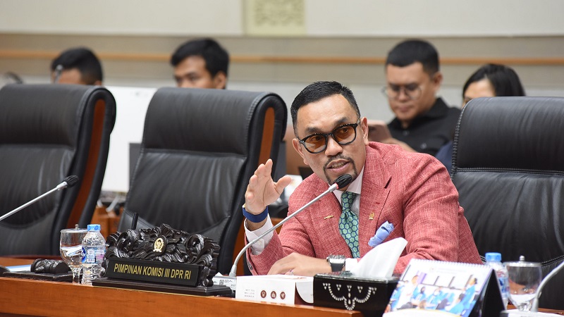 Wakil Ketua Komisi III DPR RI, Ahmad Sahroni. [Foto: Arief/vel/DPR]