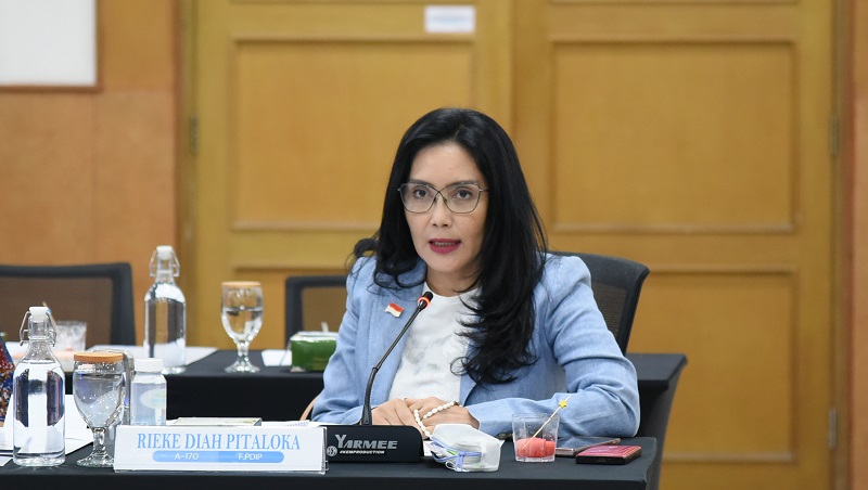 Anggota Komisi VI DPR RI, Rieke Diah Pitaloka.  [Foto :Dok, DPR]