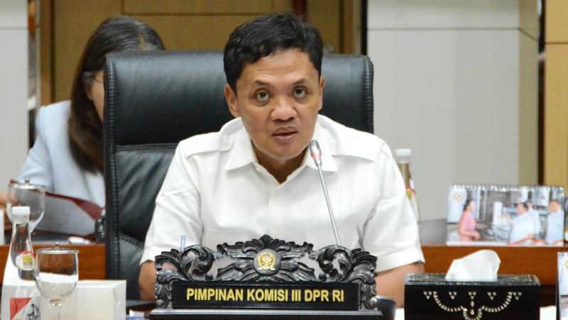 Wakil Ketua Komisi III DPR Habiburokhman. [Foto : Cantika/Andri]