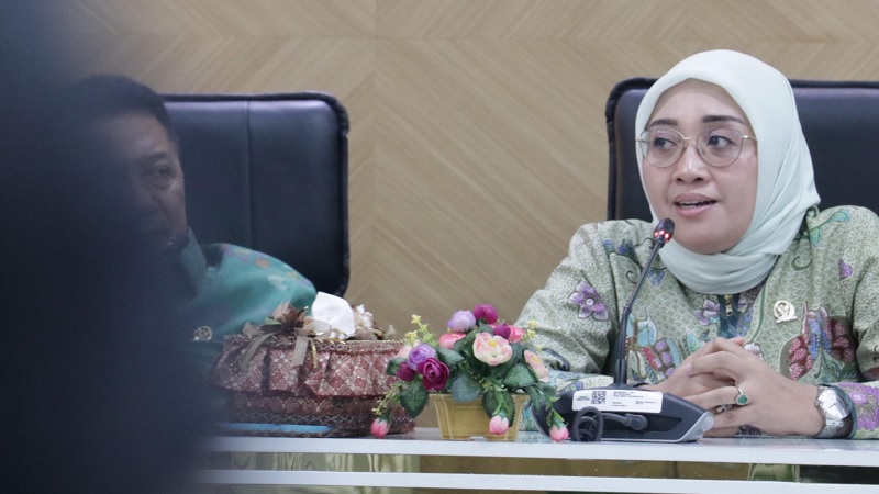 Anggota Badan Legislasi (Baleg) DPR RI Hindun Anisah. [Foto: Repro/RM]