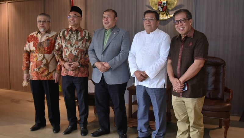 Rapat Koordinasi (Rakor) Pimpinan Komisi VIII DPR RI  dengan Wakil Ketua DPR RI Korkesra Cucun Ahmad Syamsurijal. [Foto: Dok DPR/RMN]