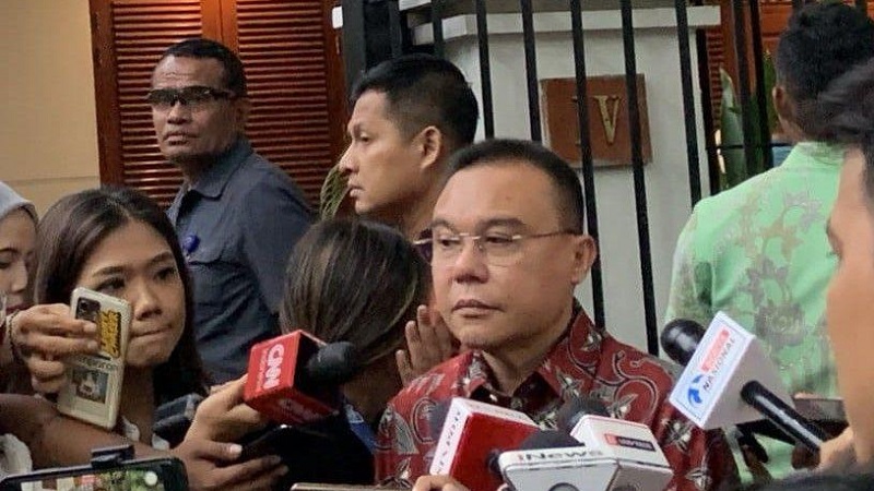 Ketua Harian DPP Gerindra Sufmi Dasco Ahmad memberikan keterangan usai pemanggila para calon pembantu Presiden terpilih Prabowo Subianto. [Foto: Repro]