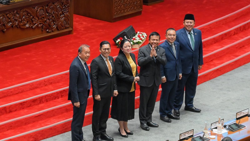 Tok! Herindra Disetujui Paripurna DPR  Jadi Kepala BIN