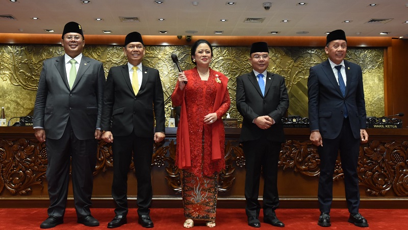 Pimpinan DPR RI periode 2024-2025. [Foto: Dok DPR RI]