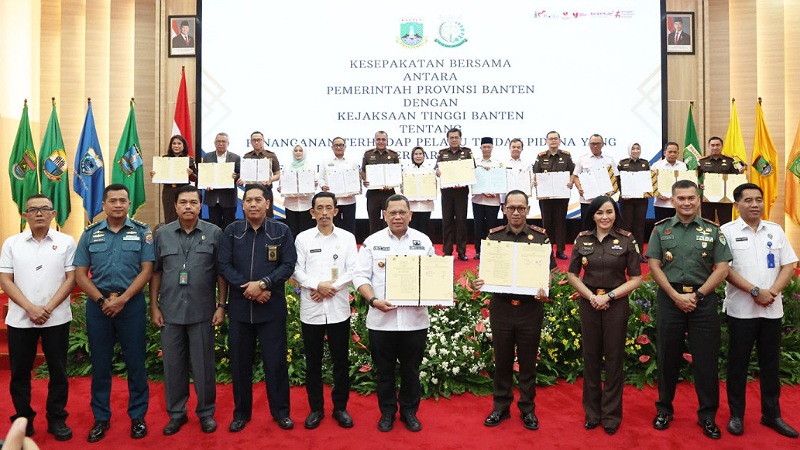 Pemprov dan Kejati Banten Dukung Pendekatan Tindak Pidana Dengan Keadilan Restoratif