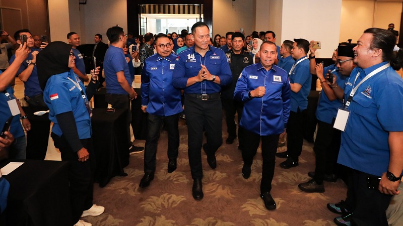 Agus Harimurti Yudhoyono (AHY) kembali terpilih sebagai Ketua Umum Partai Demokrat periode 2025-2030. - Foto: X AHY -