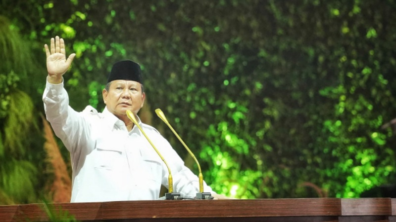 Gerindra menyebut, pencalonan kembali Prabowo Subianto di Pilpres 2029 untuk kepastian politik. - Foto: Repro/RMN-