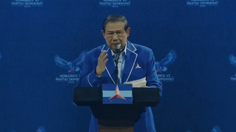 Ketua Majelis Tinggi Partai Demokrat, Susilo Bambang Yudhoyono (SBY). - Tangkapan Layar -