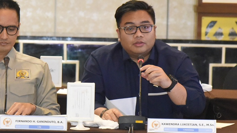 Anggota Komisi VI DPR RI, Kawendra Lukistian. -- Dok DPR -