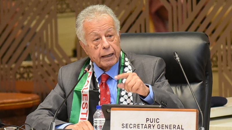 Palestina Menangis, Dunia Islam Diminta Bangkit! Kepala Delegasi Parlemen Palestina, Mohammad Mousa Subeih - Foto: Humas DPR -