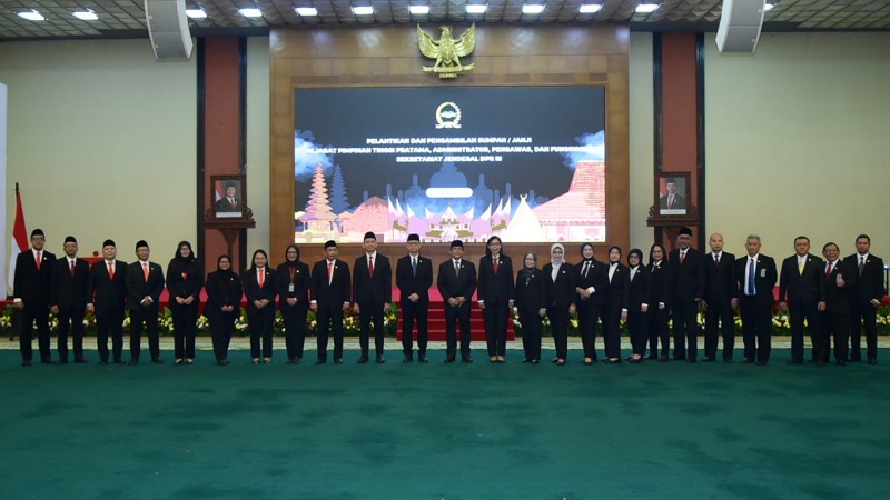 614 PPPK Resmi Dilantik di DPR RI, Dulu Tenaga Pendukung, Kini ASN Seutuhnya!