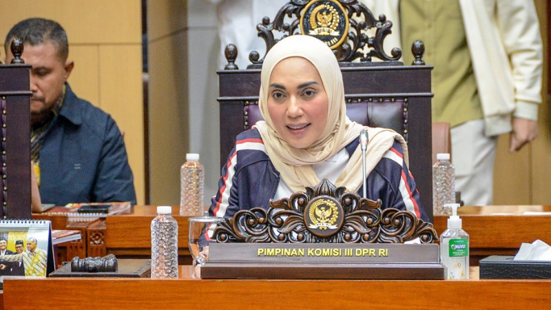 Kawin Paksa Lalu Dicerai! Aleg DPR Geram: Ini Bukan Restoratif, Ini Brutal! Wakil Ketua Komisi III DPR RI, Sari Yuliati - Humas DPR -