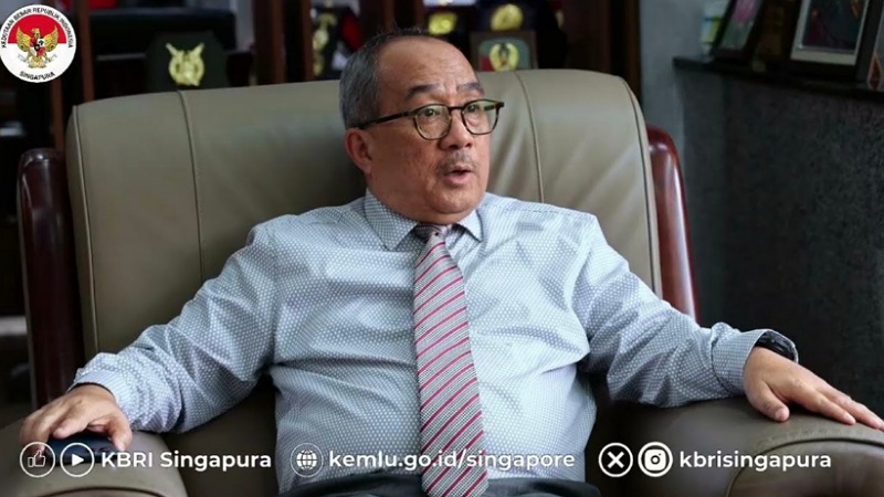 Tannos "Super"! Dubes RI: Pengacaranya Gunakan Segala Cara agar Tak Dipulangkan! Duta Besar RI untuk Singapura, Suryopratomo - Tangkapan Layar -